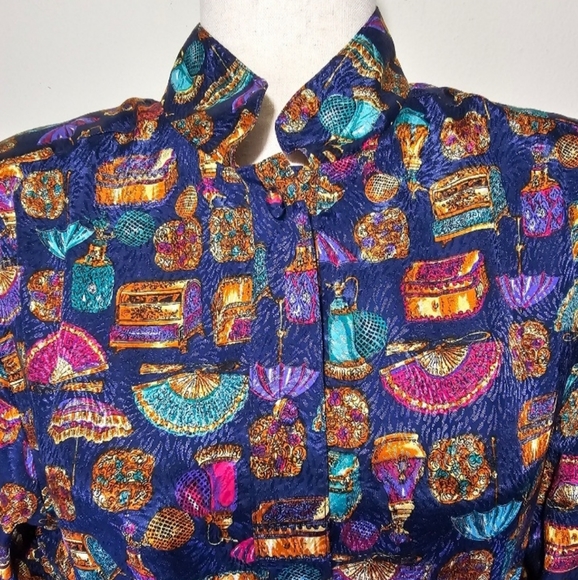 Vintage Petites by Willi Midi Dress Size 16P - Picture 3 of 11